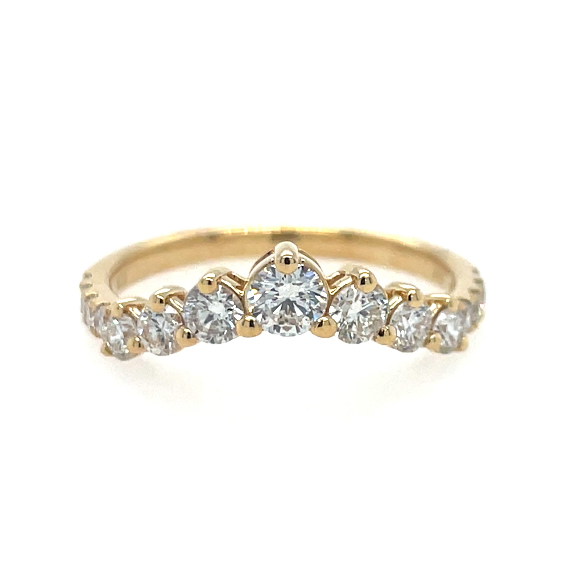 Yellow Gold Diamond Fashion Band