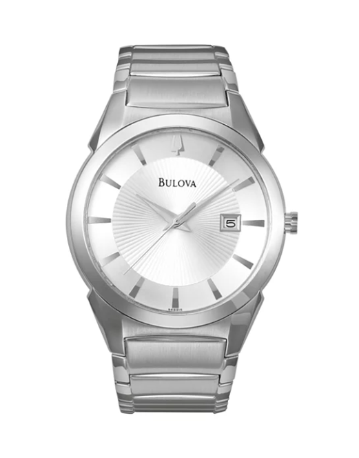 Men's Bulova Classic Stainless Steel Watch
