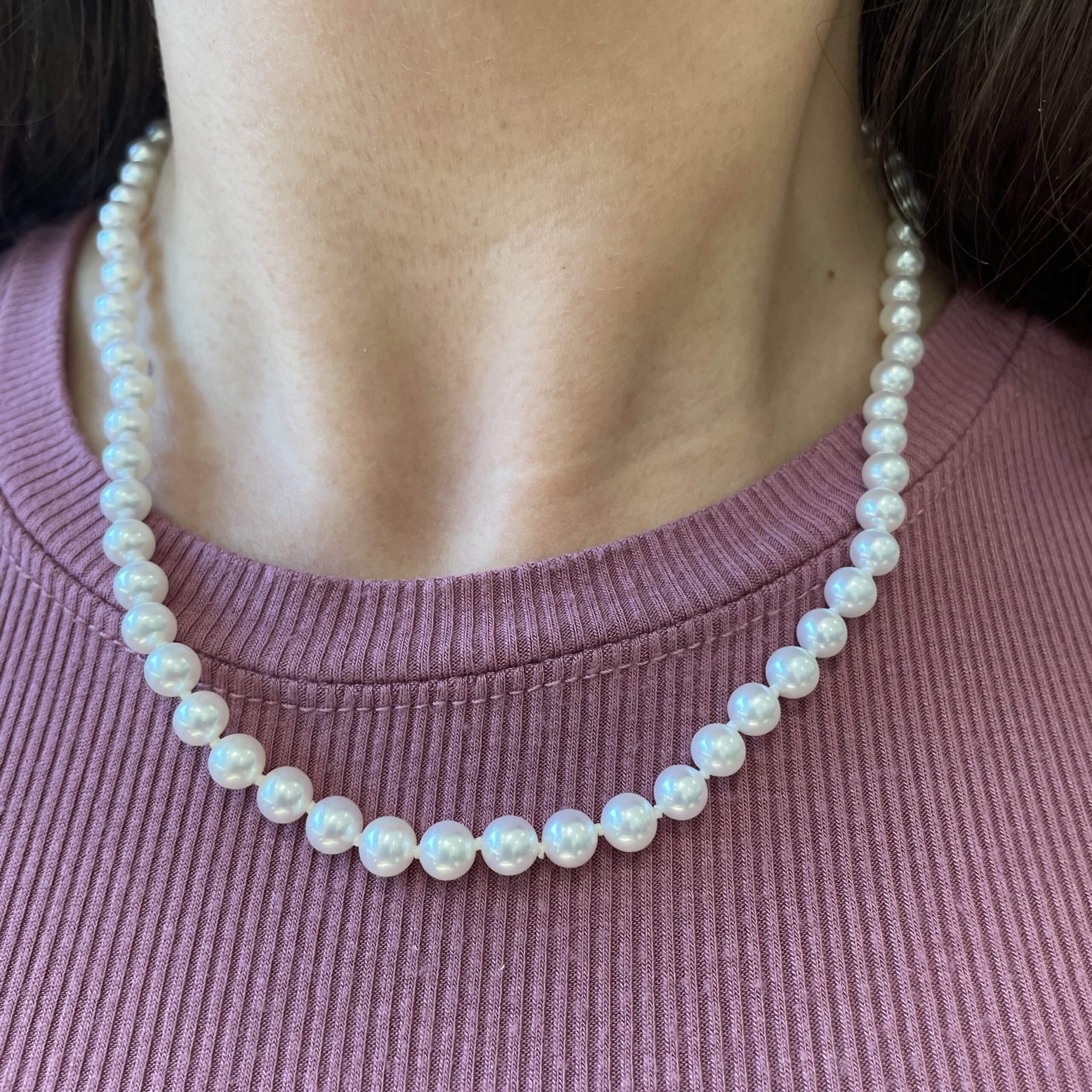 Freshwater Pearl Strand Necklace
