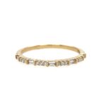 Yellow Gold Diamond Fashion Band