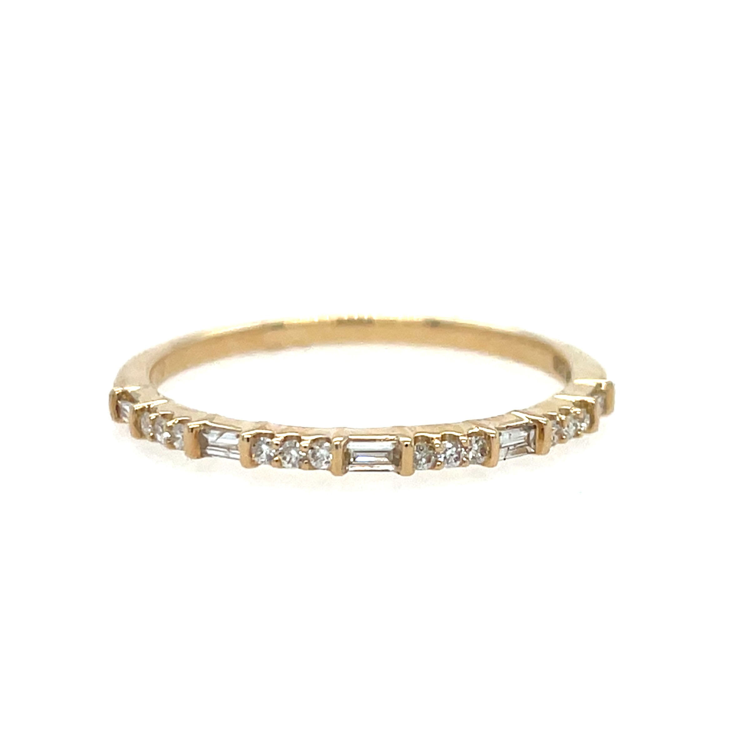 Yellow Gold Diamond Fashion Band