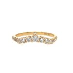 Yellow Gold Diamond Fashion Band