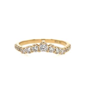 Yellow Gold Diamond Fashion Band