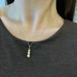 Yellow Gold Diamond Pendant Necklace