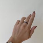 Estate: White Gold Effy Rainbow Sapphire Band