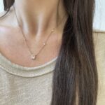 Estate: Effy Rose Gold Morganite and Diamond Necklace